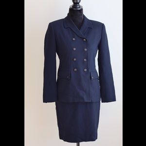 Vintage Women’s Navy Suit Size 2P